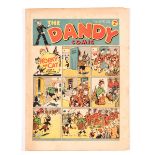 Dandy No 26 (1938). Freddy The Fearless Fly goes pop! Bright cover colours, cream/light tan pages