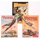 Victor Summer Specials (1974, 1976). With Warlord Summer Special No 2 (1976). Fresh, flat