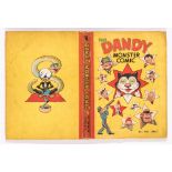 Dandy Monster Comic (1946). Korky and his Stars. Overall general wear to complete boards and