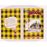 The Broons Book 1968. Family crossing. Rare D.C. Thomson office hardback edition. Light biro year to