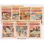 Victor (1961-62) 5, 11, 22-87, 89-97 Xmas. Starring Braddock and Dixon of the Disaster Squad [vg/