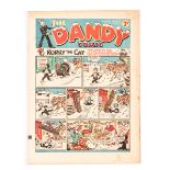 Dandy Comic No 108 (1939). Propaganda Xmas issue. Second appearance Addie and Hermy The Nasty Nazis.