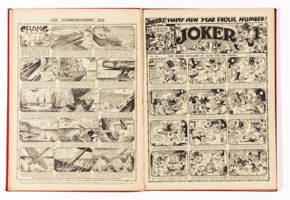 Joker (Jan-Jun 1937) 479-504. In half-year bound volume including 1936 Xmas Number and Grand