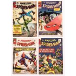 Amazing Spider-Man Comics (1965) 20, 22, 23, 27. All cents copies [vg/fn-] (4). No Reserve