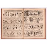 Favorite Comic (Jul-Dec 1915) 233-258 including Xmas Double Number, all In half-year bound volume.