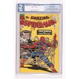 Amazing Spider-Man 25 (1965). Off white to white pages. PGX VF- 7.5. No Reserve