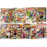 Amazing Spider-Man (1973-74) 123-125, 127, 128, 131-139. All cents copies [vg-/fn+] (14). No