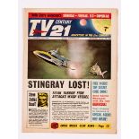 TV Century 21 comic No 1 (1965). Introducing Fireball XL5, Stingray, Supercar, Lady Penelope and The