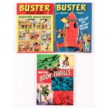 Buster Book 1 (1962) [fn], 2 (1963) [vg+]. With Buster Book of Thrills (1962) which has a few