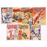 Captain Marvel + (1940s-50s). Captain Marvel Adventures 5, 59 [fr], Captain Marvel Jr 7, 40, 61,