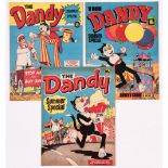 Dandy Summer Specials (1972, 1974, 1976). Fresh, flat examples [fn+/vfn] (3)