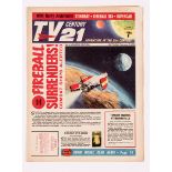 TV Century 21 No 4 (1965). Bright cover; 2 ins taped tear to back cover [vg+]