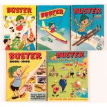 Buster Books (1965-69). Five consecutive issues starring Andy Capp's errant son by Hugh McNeill [