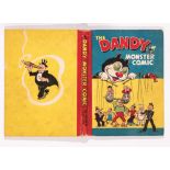 Dandy Monster Comic (1948). Puppeteer Korky. Good boards and spine, no dedication, clean cream/light