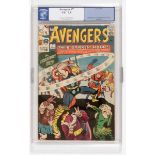 Avengers 7 (1964). CGC VF- 7.5. Cream to off-white pages. No Reserve