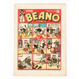 Beano 100 (1940). Propaganda war issue. Wild Boy's armoured bears tackle the Nazi paratroopers.