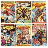 Amazing Spider-Man (1974) 134-139. All cents copies. 139 spot colour touch to spine [apparent