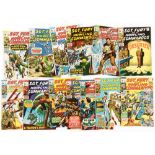 Sgt Fury (1969-70) 70-82 (76-79, 81, 82 cents copies). 71 loose covers [fr], balance [vg+/fn+] (13).