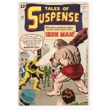 Tales Of Suspense 40 (1962) 2nd Iron Man. Cents copy. Marvel chipping to cover edges [vg-]. No