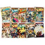 X-Men (1975-81) 96, 110, 111, 119, 128, 130, 133, 134, 139, 141 [vg+/fn] (10). No Reserve