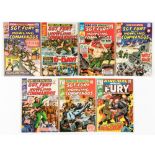 Sgt Fury King-Size (1965-71) 1-7 (All cents bar No.1) [vg+/fn/vfn-] (7). No Reserve