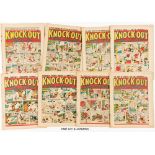 Knock-Out (1940) 71-84, 89, 90, 92, 95, 96 Xmas, 98. Propaganda war issues. Starring Sexton Blake,