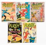 Flash (1960-63) 117, 125, 126, 130, 134 [gd/vg-] (5). No Reserve