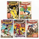 Amazing Spider-Man (1965-66) 30 cents, 38-40, 43 cents [fn/fn+] (5). No Reserve