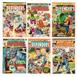 Defenders (1973-76) 8-11, 26, 32 (cents copies: 8-10, 32) [vg+/fn+] (6). No Reserve