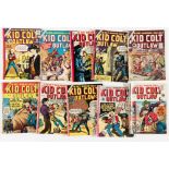 Kid Colt Outlaw (First Series 1954-55) 41-50. Strato. 68 pg square bound format. Slight spine roll