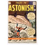 Tales To Astonish 36 (1962). Top cover margin stain [vg-]. No Reserve