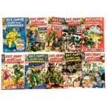 Sgt Fury (1968) 50-59 (cents copies 52-54, 56, 59 [fn+/vfn+] (10). No Reserve