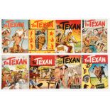 The Texan (Pemberton/WDL 1950s) 1-8. US St John reprints [fn-/fn+] (8)