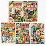 Giant-Size Avengers (1974-75) 1-5. All cents copies [fn-/fn+] (5). No Reserve