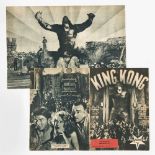 King Kong original film brochure (1933), Star Films No 1 with cover label for the Commodore Theatre,
