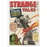 Strange Tales 101 (1962) cents copy. Some discolouration spots to cover [vg]. No Reserve