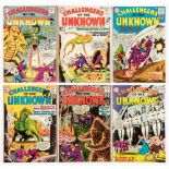 Challenger Of The Unknown (1961-62) 19, 24-28 [gd+/vg+] (6). No Reserve
