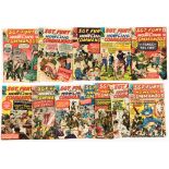 Sgt Fury (1963-64) 2-13. No 2 [fr], balance with some pen month inserts to covers [gd+/vg+] (12). No