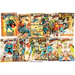 Superman (1971-72) 233-238, 240-244, 246-251, 253, 254 [vg-/fn+] (19). No Reserve