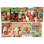 Flash (1963-72) 179, 186, 196, 198, 207, 208, 211, 214, Flash Annual 1 [vg-/vg] (9). No Reserve