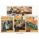 Eagle (1962) Vol. 13: 1-52. Near complete year missing No 44 with doubles of 8 issues all