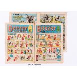 Beezer (Jul-Dec 1968) 651-676 Xmas with Ginger by Dudley Watkins, The Banana Bunch, Smiffy, The