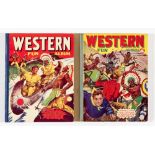 Western Fun Albums 1, 2 (1953, 1954 G.G. Swan). John McCail cover art. [fn-/fn] (2)