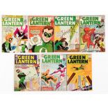 Green Lantern (1961-63) 6, 10, 12-14, 16, 21 [gd+/vg+] (7). No Reserve