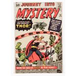 Journey Into Mystery 83 (1962). Stan Lee signature to cover, 2 punch-holes to spine, cents copy [