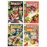 Avengers (1968-70) 54 cents, 65, 67 cents, 83. All with minor colour touches to spine [apparent