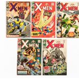 X-Men (1966-67) 26, 28, 29, 33, 34. All cents copies [vg-/vg] (5). No Reserve