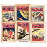 Hotspur War Years (1941-45). Propaganda war issues 398, 416-433, (incl 427 Xmas 1941), 448, 472,
