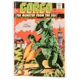 Gorgo 1 (1960) Charlton. Steve Ditko art, 6d cover price, unsquare cut [vg]. No Reserve