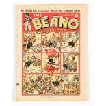 Beano 74 (Dec 23 1939) Xmas Number. Propaganda war issue. Daddy Neptune spikes Hitler, Wild Boy of
